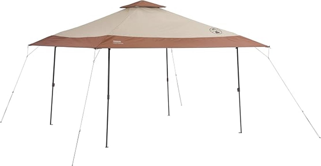 large 13x13ft sun shelter