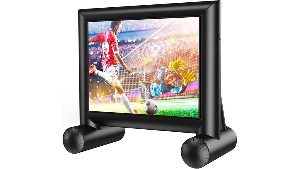 large 16 foot inflatable screen