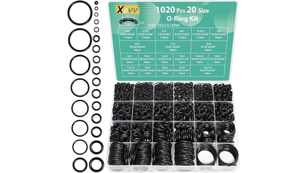 large nitrile o ring assortment