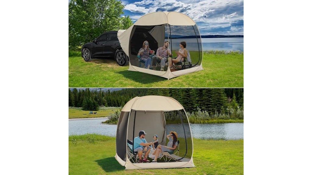 large portable outdoor shelter