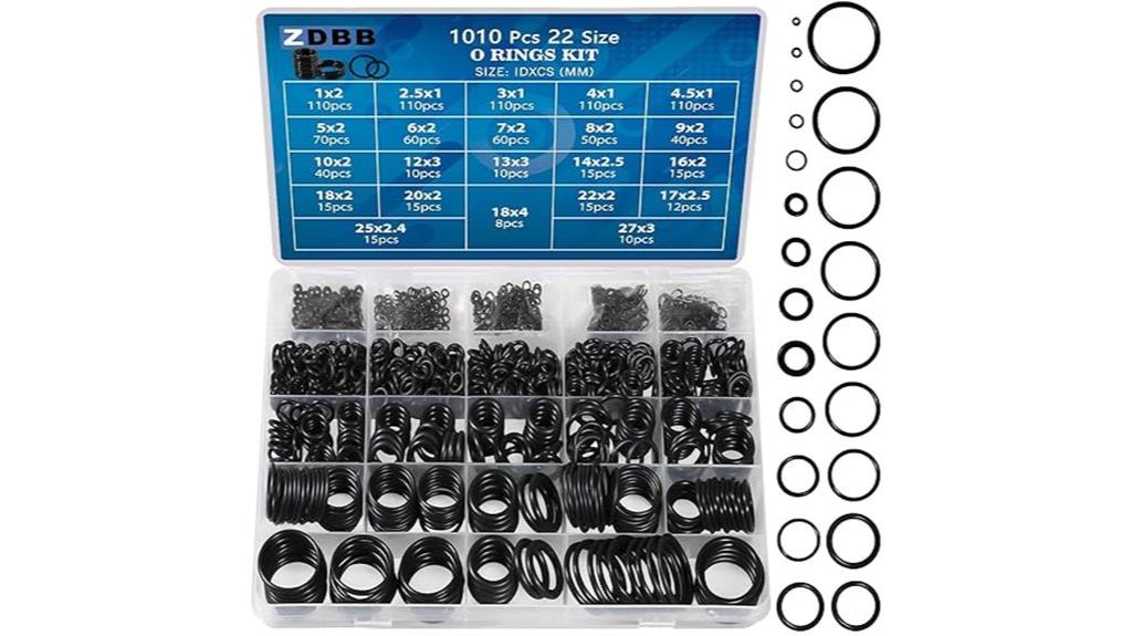 large rubber o ring set