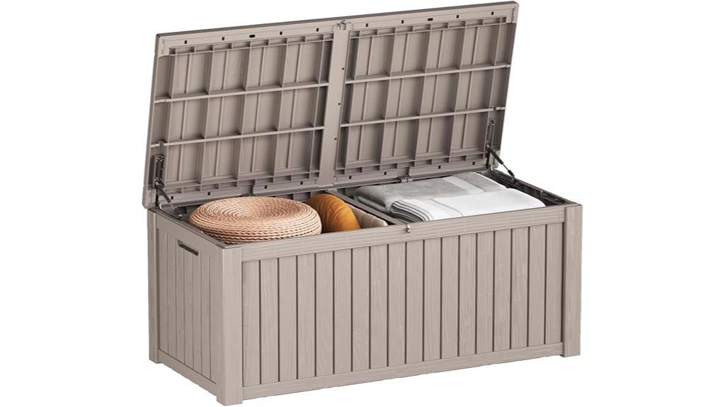 large waterproof resin storage