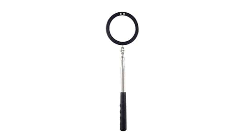 led lit extendable mirror