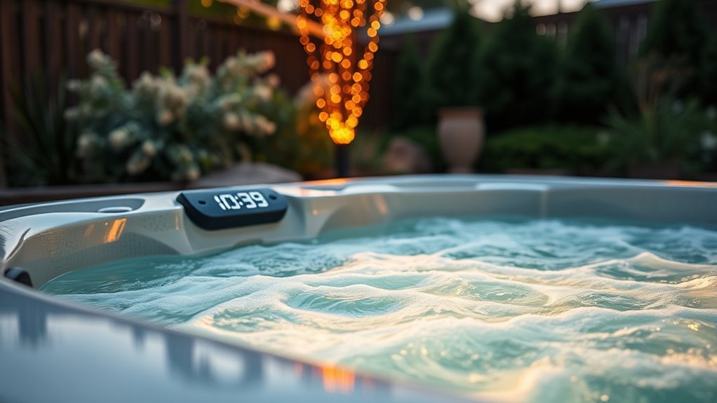 limit hot tub soaking time