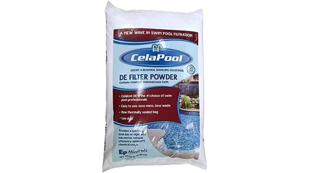 low dust pool filter