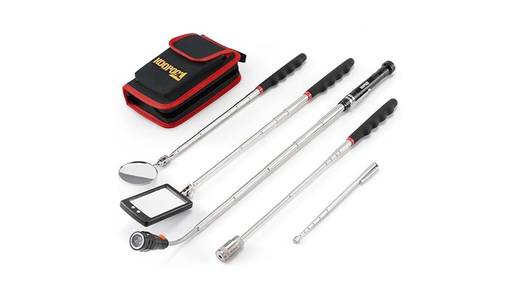 magnetic flashlight pickup tool