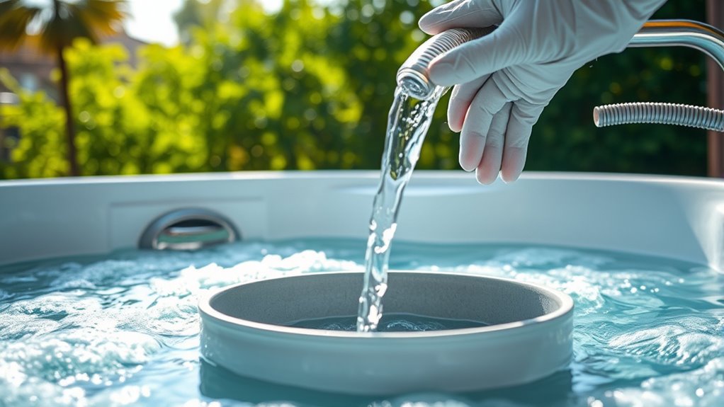 maintain clean balanced water