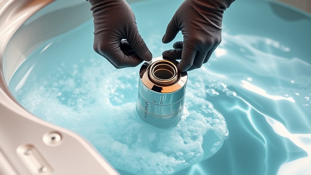 maintain hot tub jet performance