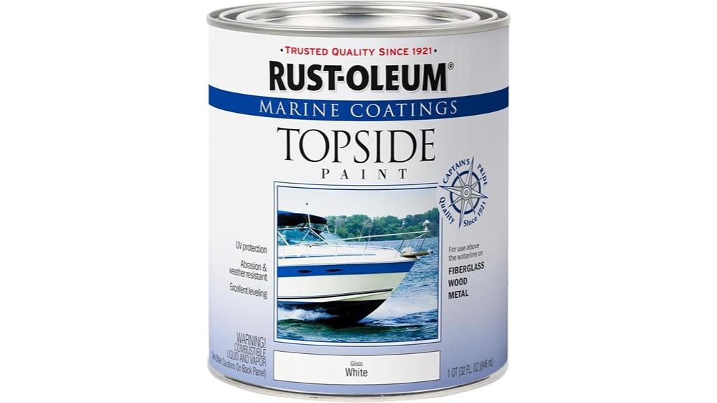 marine enamel glossy white
