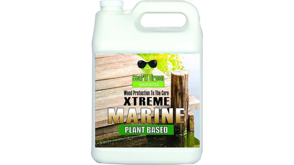 marine plant based wood sealant