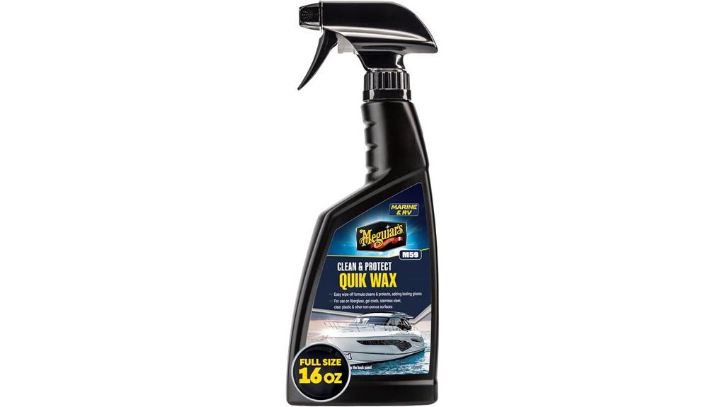 marine rv quick wax