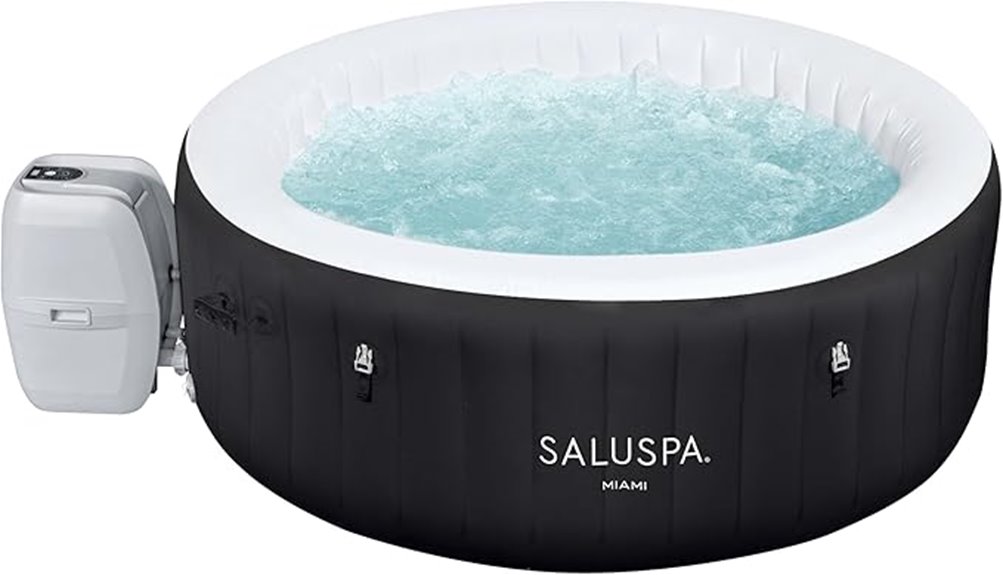 miami inflatable hot tub