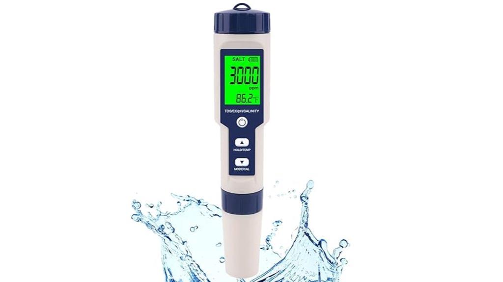 multifunctional pool water tester