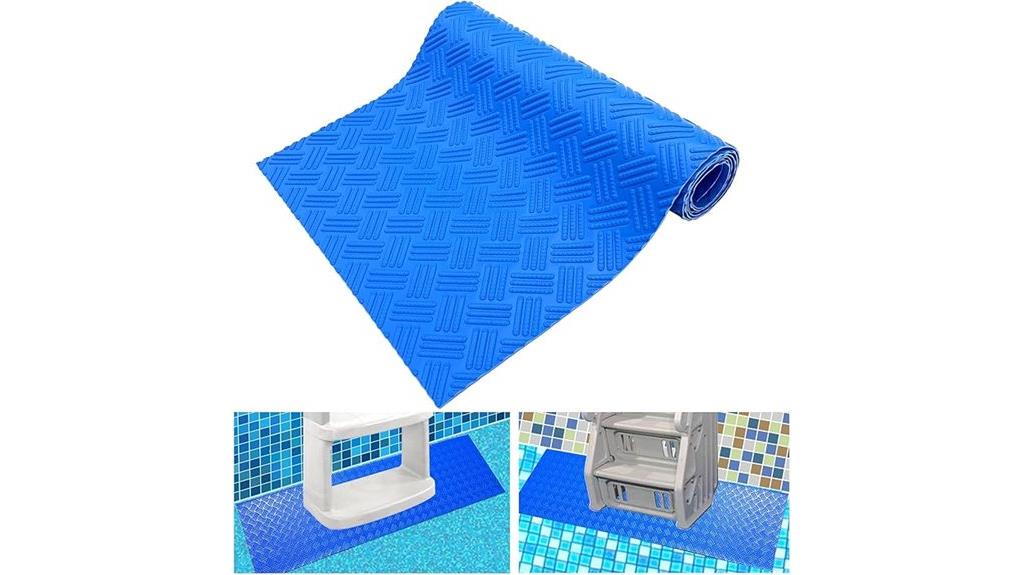 non slip pool ladder mat