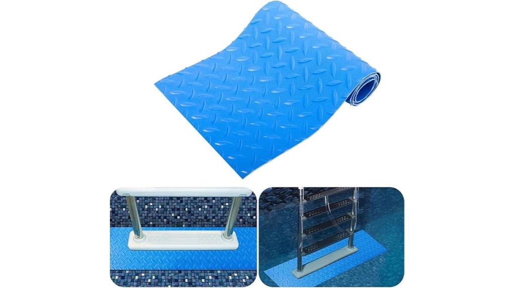 non slip pool ladder mat
