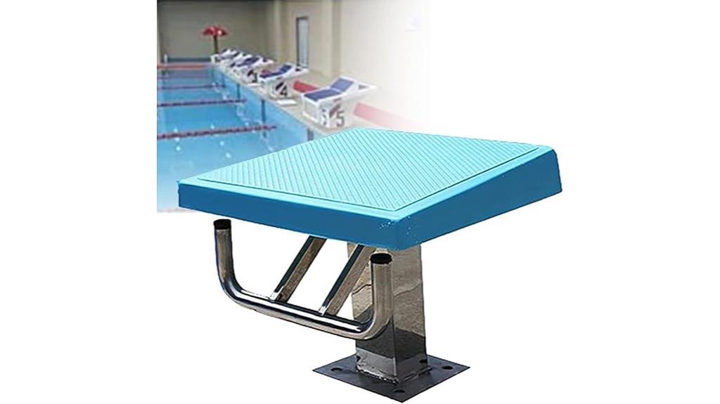 non slip pool starting block
