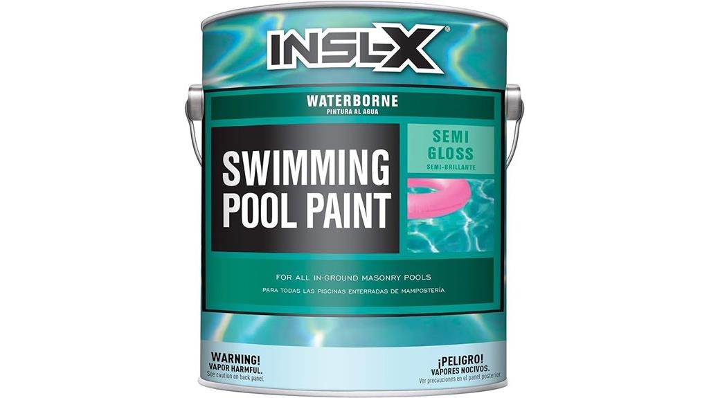 ocean blue pool paint