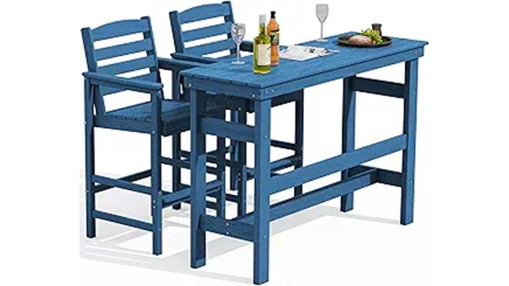 outdoor bar furniture set