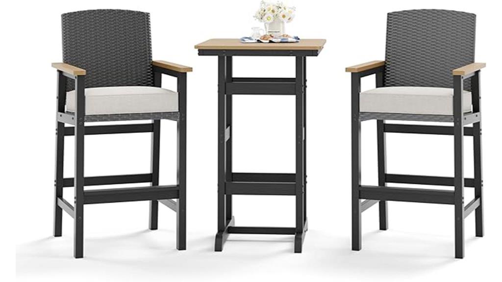 outdoor bar set