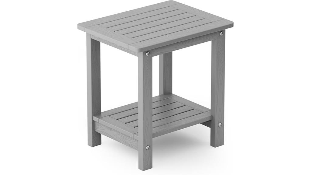 outdoor patio side table