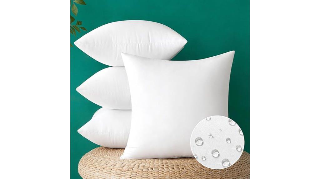 outdoor pillow insert set