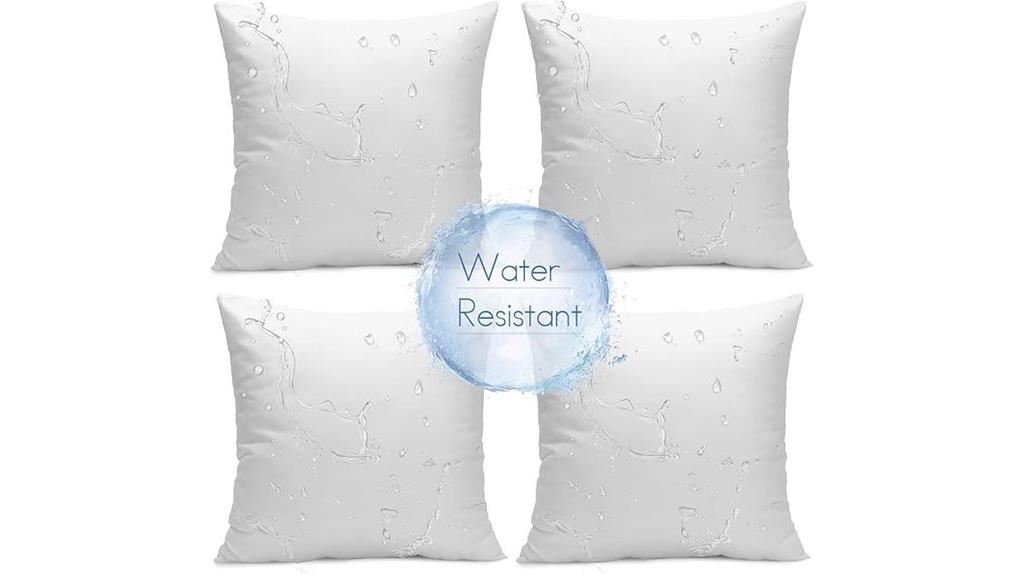 outdoor pillow inserts set