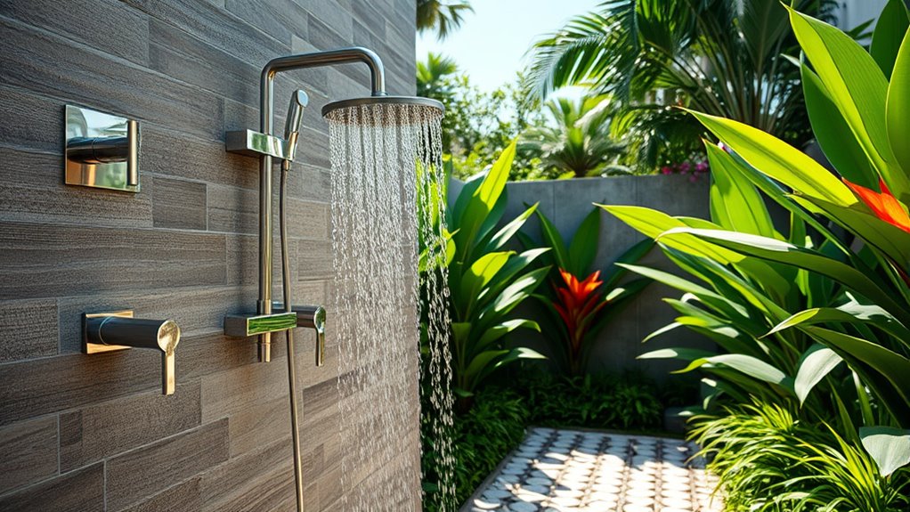 outdoor shower design essentials