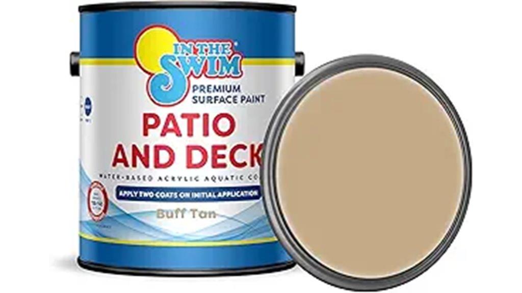 patio deck paint buff