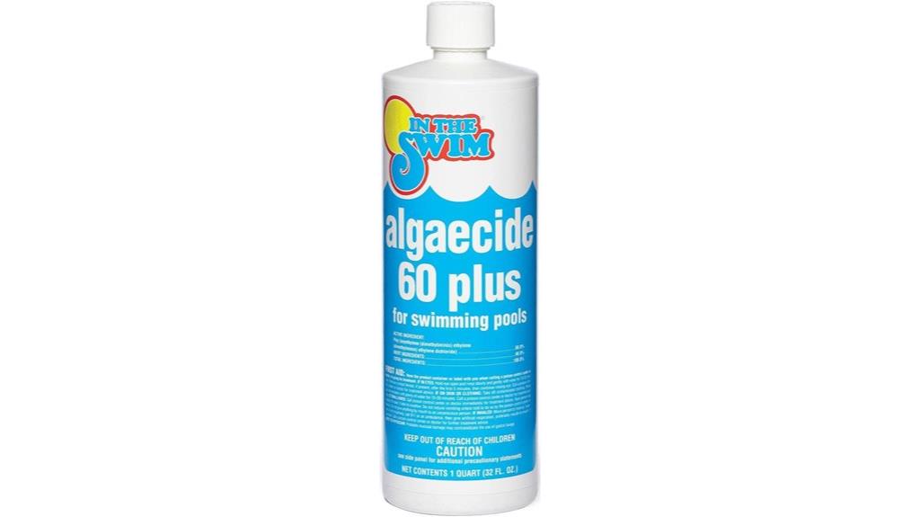 pool algae control solution