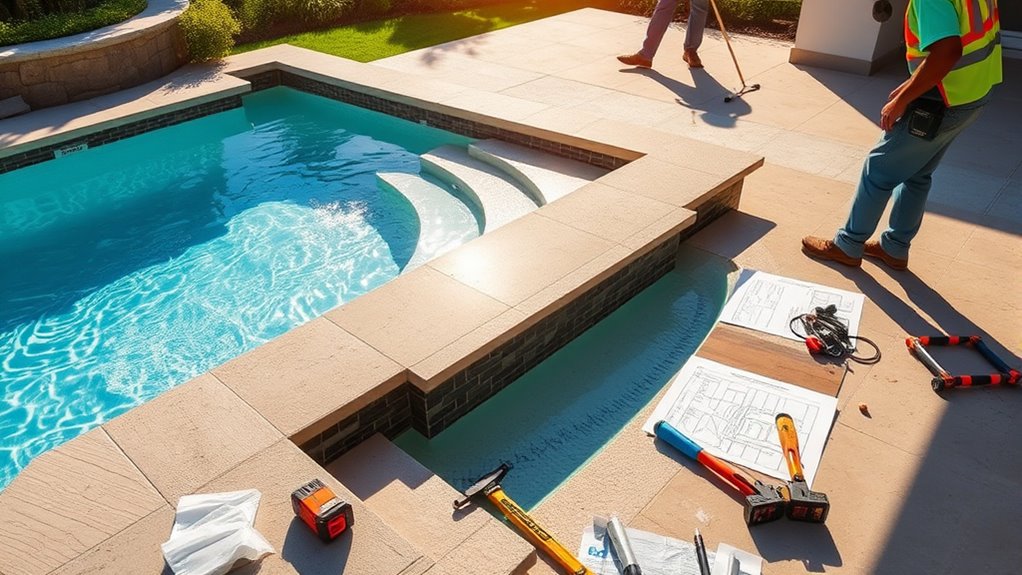 pool area preparation checklist