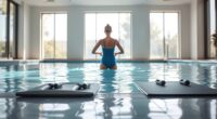 pool based rehabilitation exercises