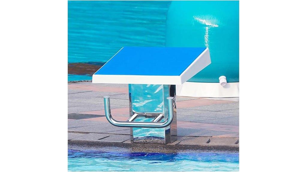 pool block and platform