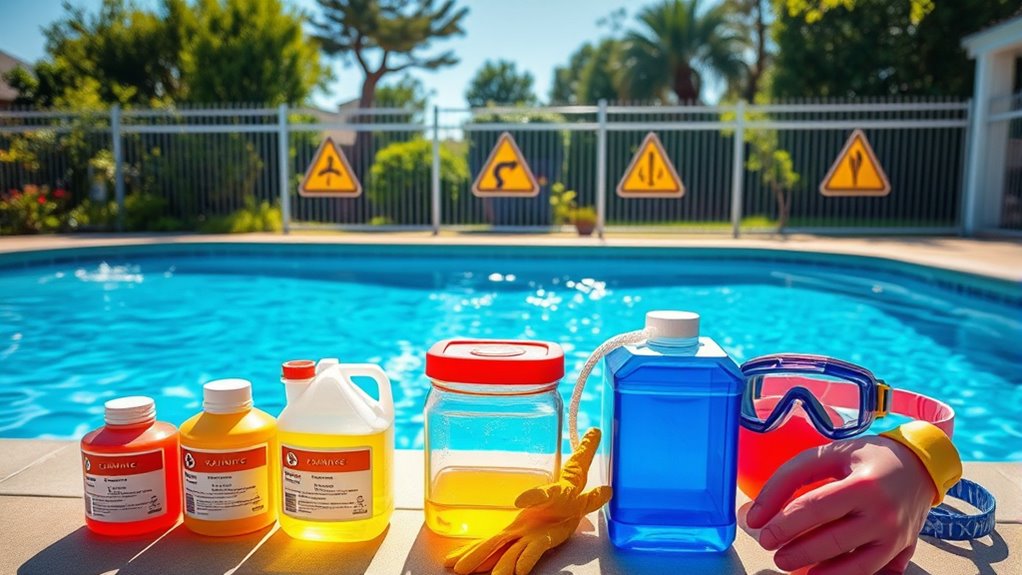 pool chemical safety