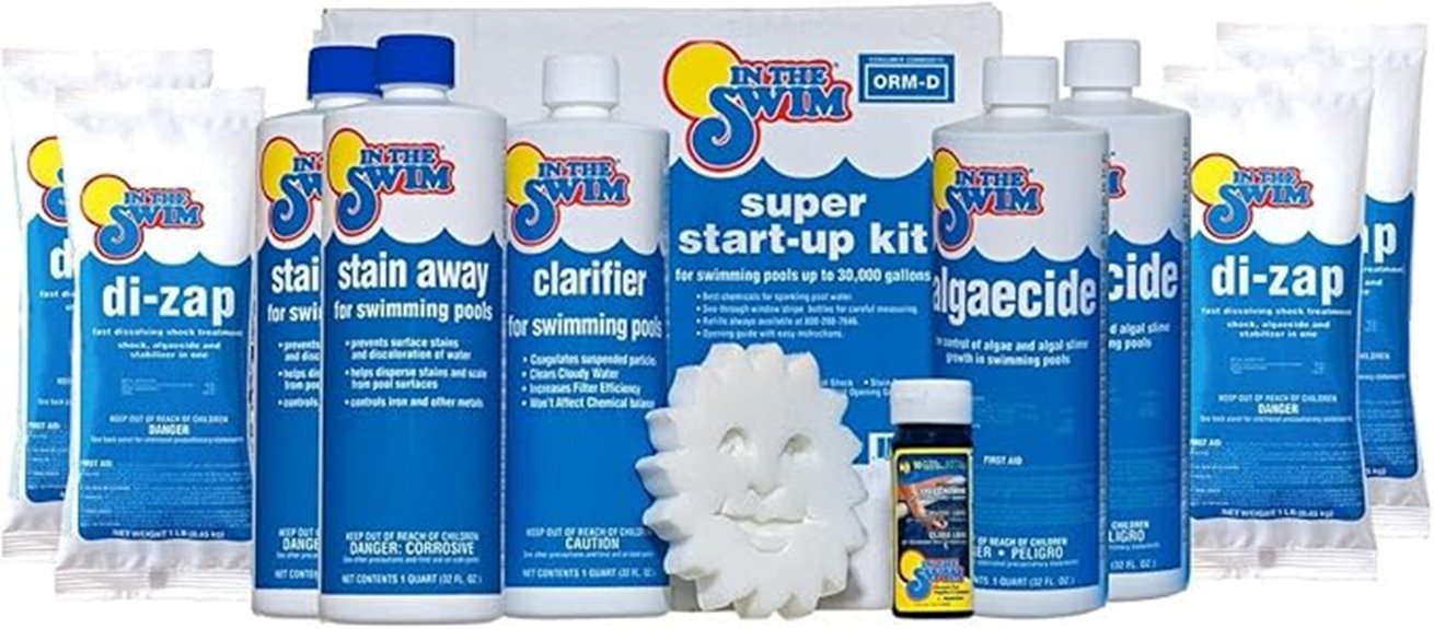 pool chemical starter kit