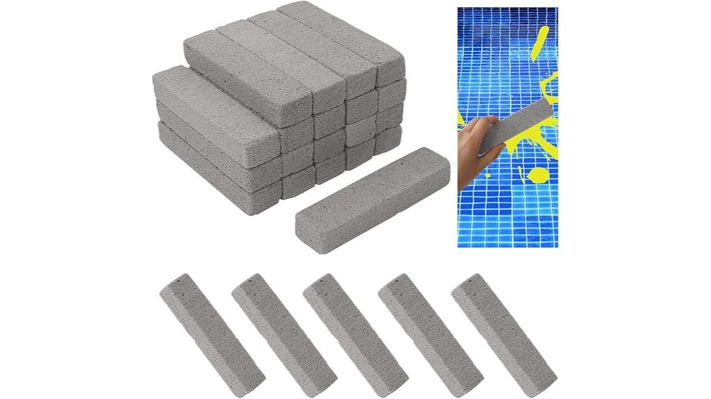 pool cleaning pumice stones