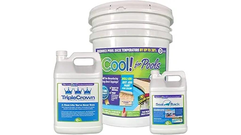 pool deck coating options