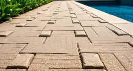 pool deck drainage system