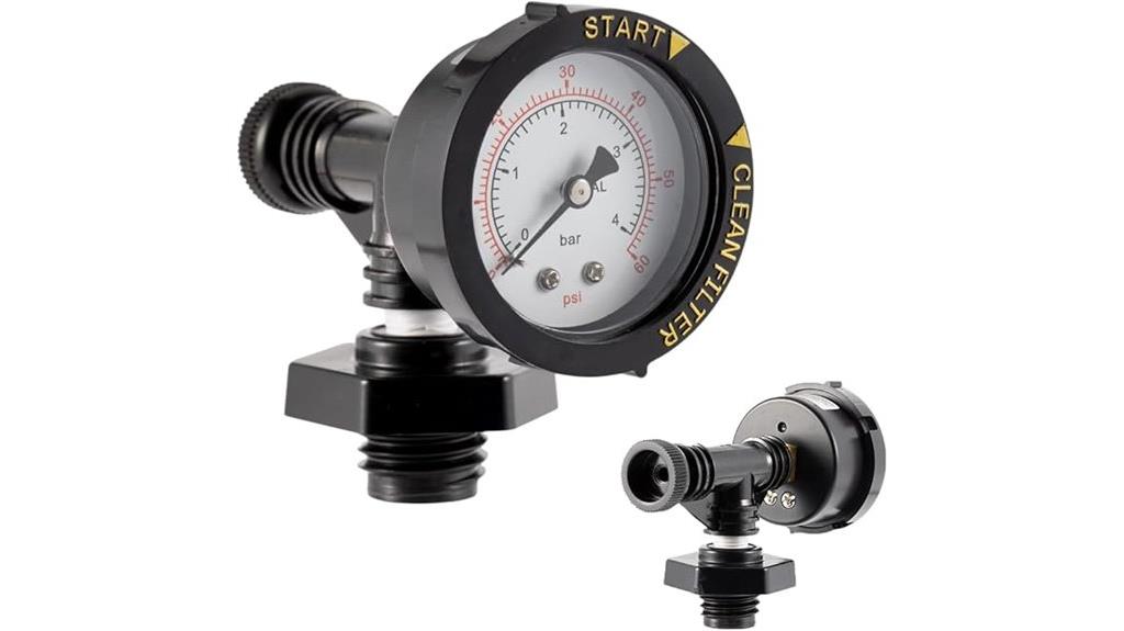 pool filter valve assembly