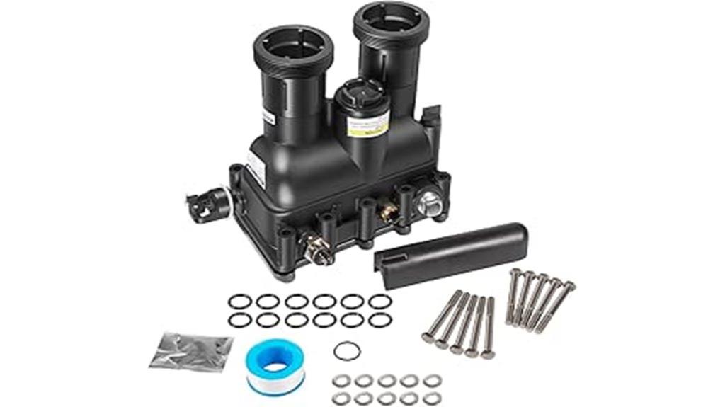 pool heater manifold kit