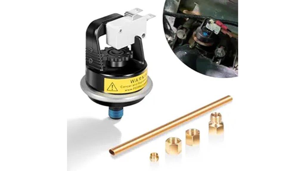 pool heater water switch