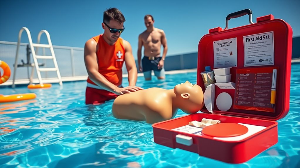 pool injury first aid guide