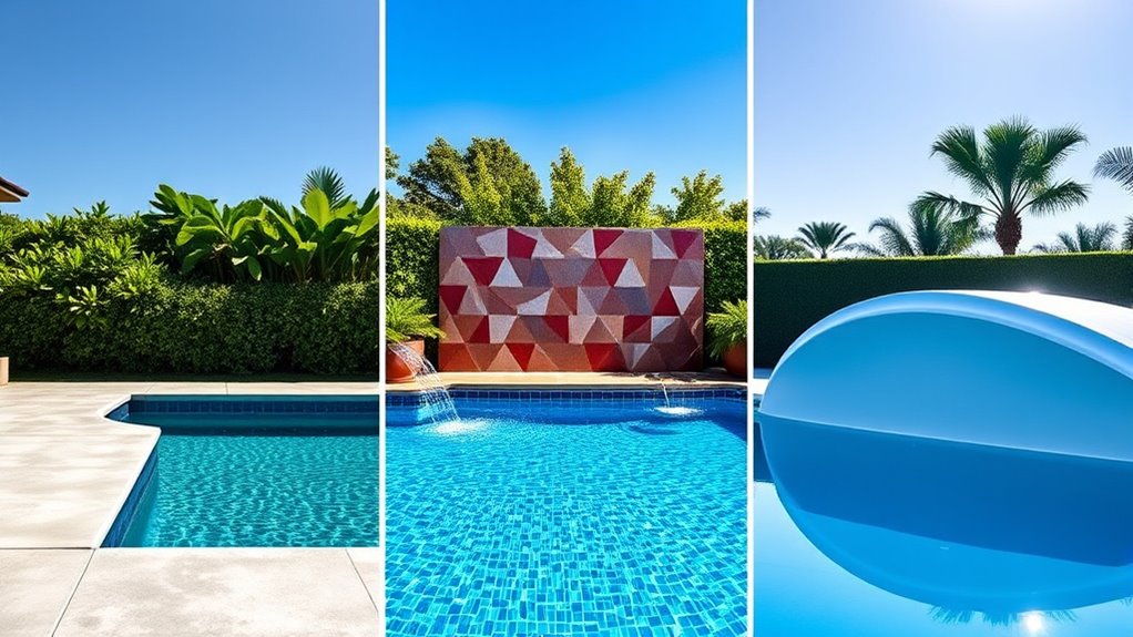 pool installation costs and options