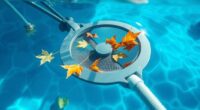 pool leaf skimmer traps