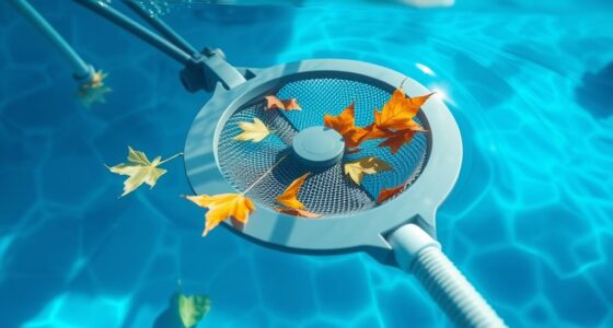 pool leaf skimmer traps