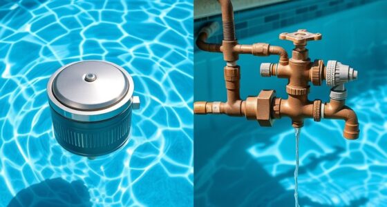 pool levelers versus manual fills