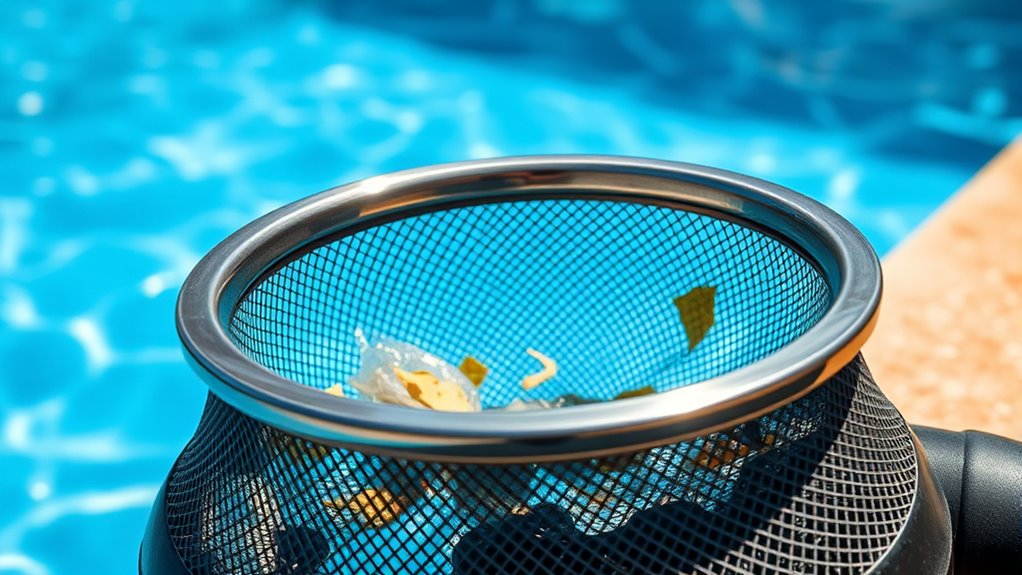 pool pump basket selection