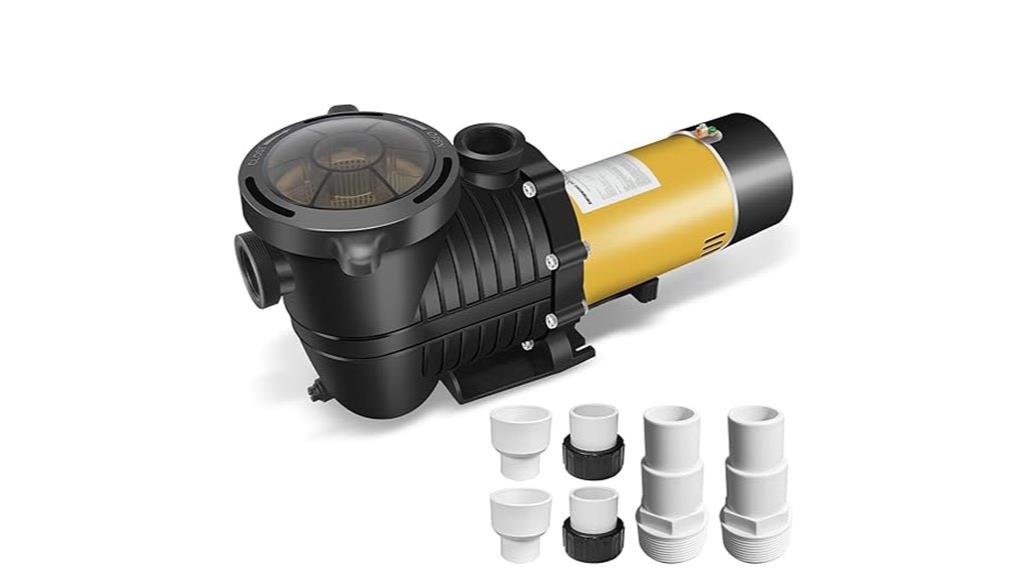pool pump self priming