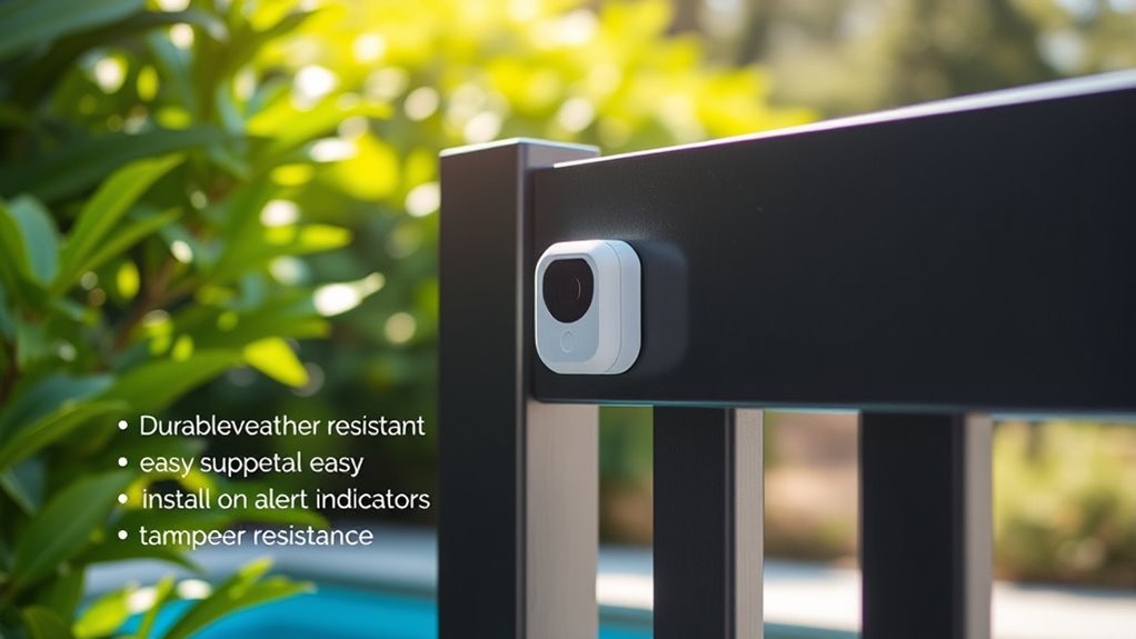 pool safety alarm features
