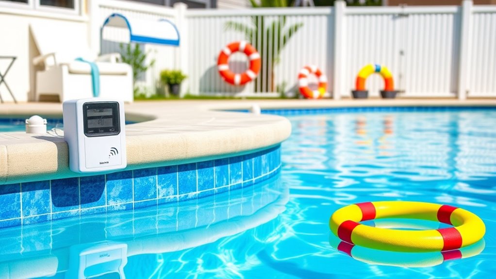 pool safety alarms and devices