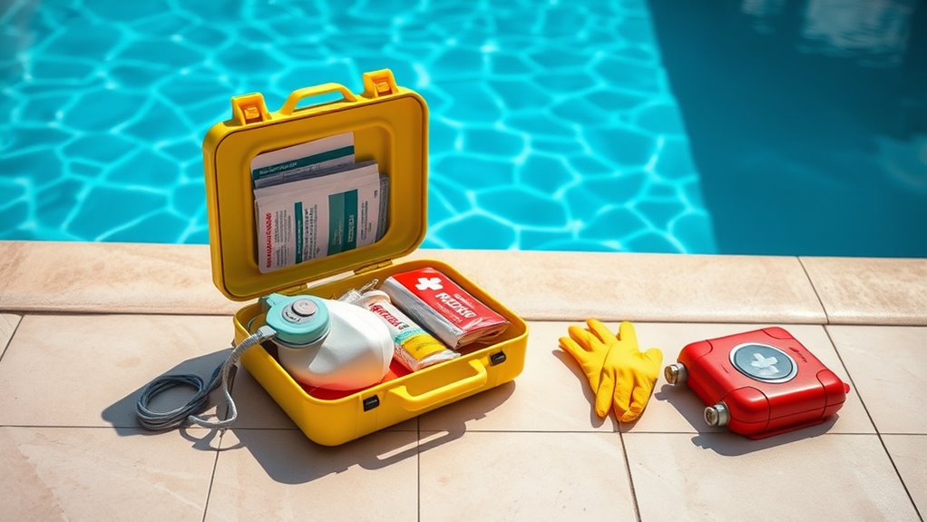 pool safety first aid